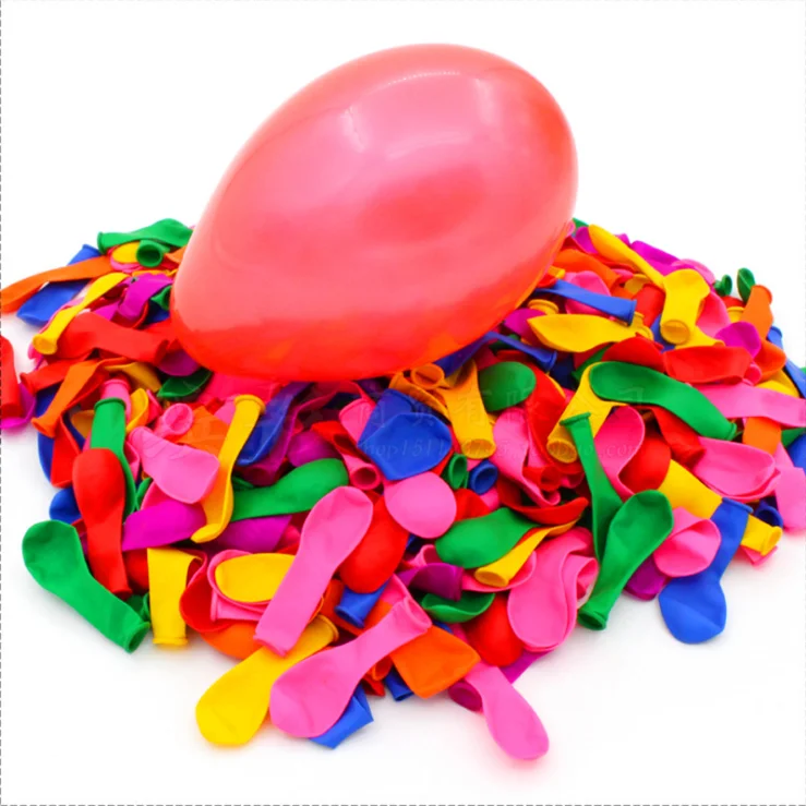 500 шт. быстрого заполнения водянные шарики цели «шары, Магическая бомба игры-Лето Всплеск удовольствия для детей и взрослых воздушных шаров из латекса