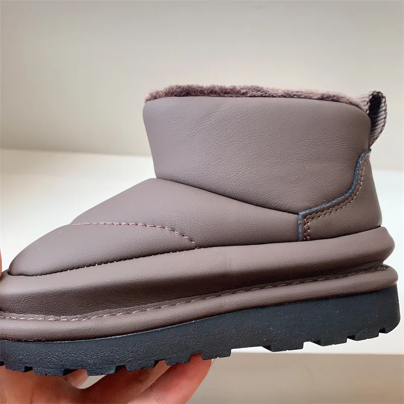Fashion Wholesale Winter Warm Fur Boots Waterproof Furry Custom Logo Custom Winter Boots Women Snow Boots No reviews yet