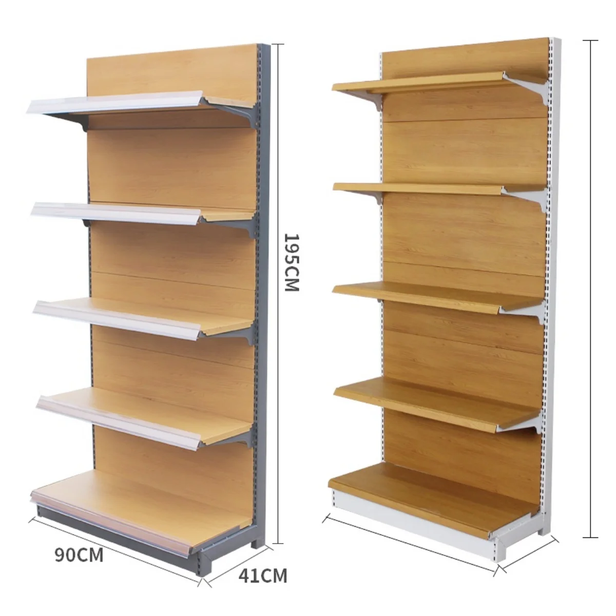 PFT Grocery Metal Shop Racks Gondola Supermarket Shelves Convenience Store Shelf shelving