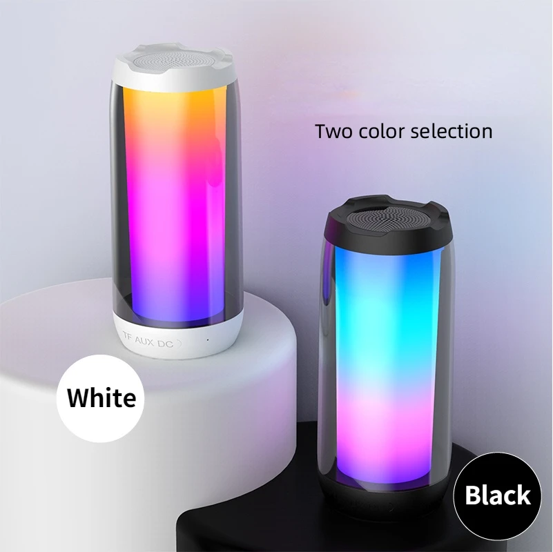 RGB BT Wireless Speaker Mobile Phone Charger Waterproof Set Computer AUX Outdoors Portable Speaker