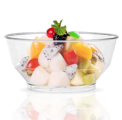 Поставка от производителя одноразовых пластиковых пищевых мисок для ужина и вечеринки