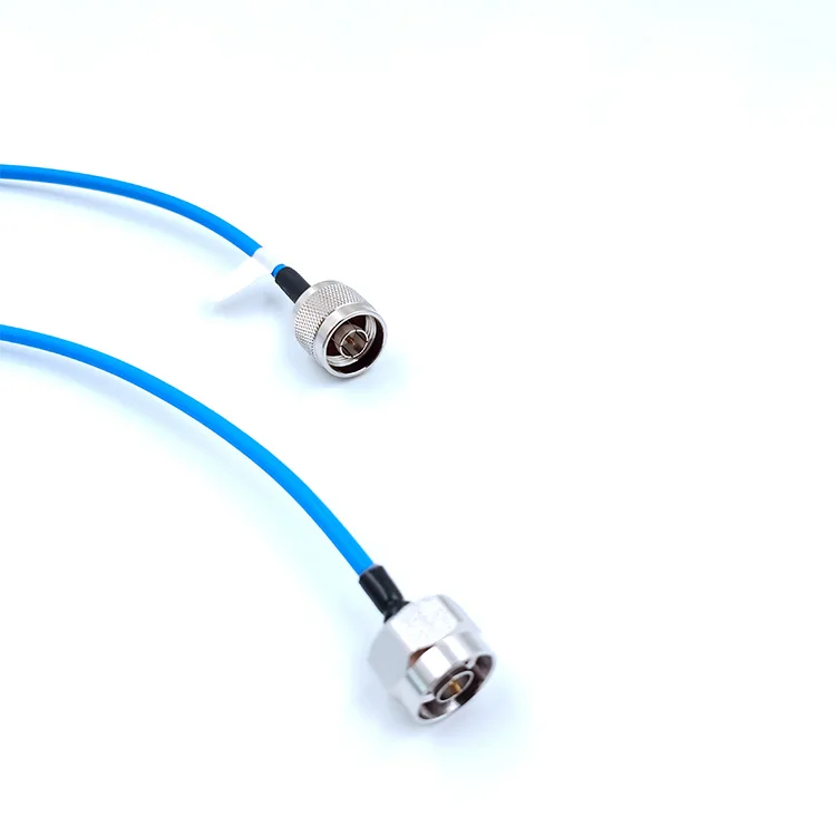 High Performance Rf Coaxial Cable N Male To N Male Connector For Rg402 Cable