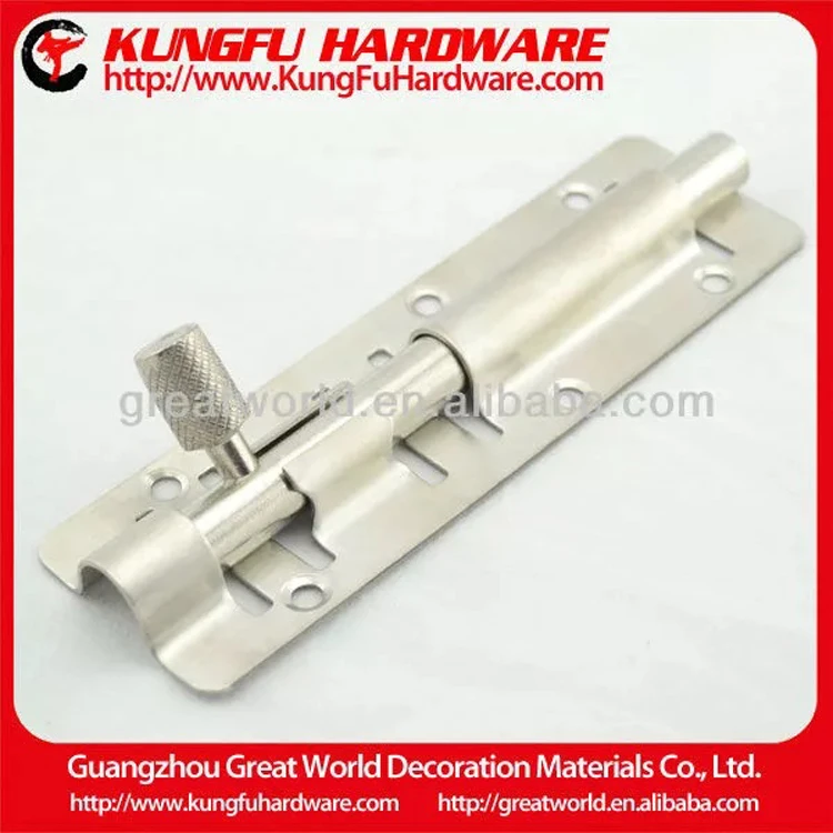 High quality 6inch 8inch door tower bolt