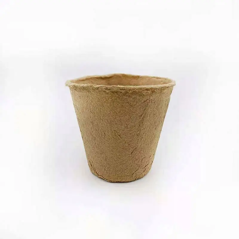 25 Pcs/Set Pulp Seedling Cup, Degradable Seedling Pot Cultivation Flower Pot Planting Pot Disposable Nutrient Cup/