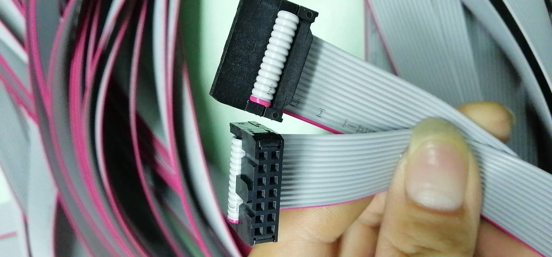 10 pin до 16 pinFlat IDC Ленточные силовые кабели 1 мм EURORACK гибкие OEM синтезаторы с снятием