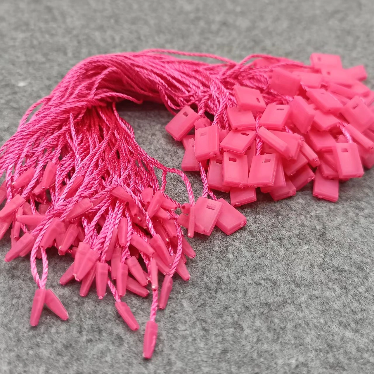 Manufacturers wholesale cheap custom logo clothing tag rope, tag rope with gold foil stamping or embossing clothing