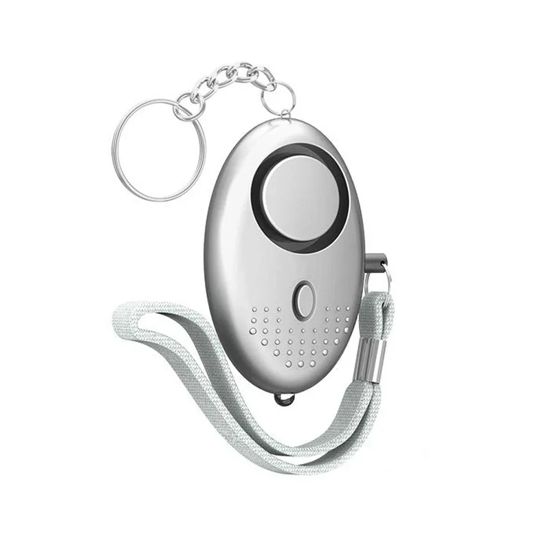 Hot sell self defense keychain 130db personal safety alarm key chain