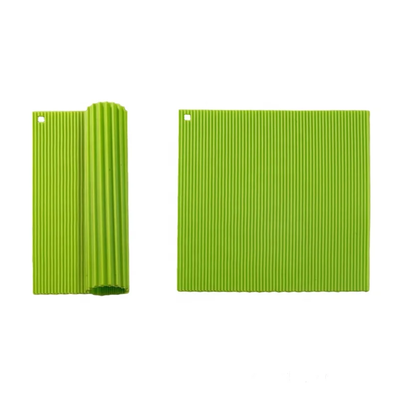 Фабричный экологически чистый Японский силиконовый коврик для суши из имитации бамбука