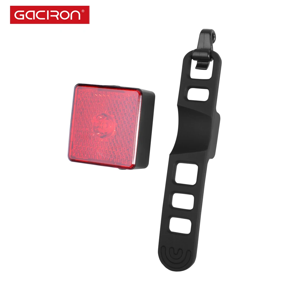 Gaciron рекламный 40 люмен автоматический велосипедный usb Перезаряжаемый задний фонарь для велосипеда ночной свет