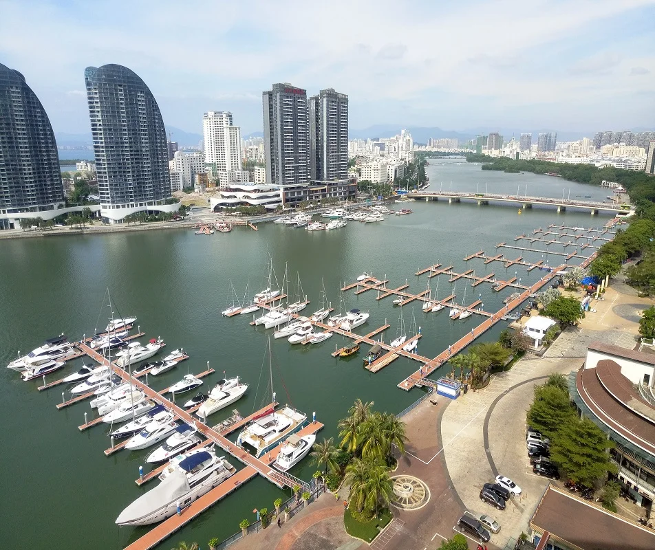 BD Dock Marina Aluminum structure anticorrosive wood deck durable pontoon dock