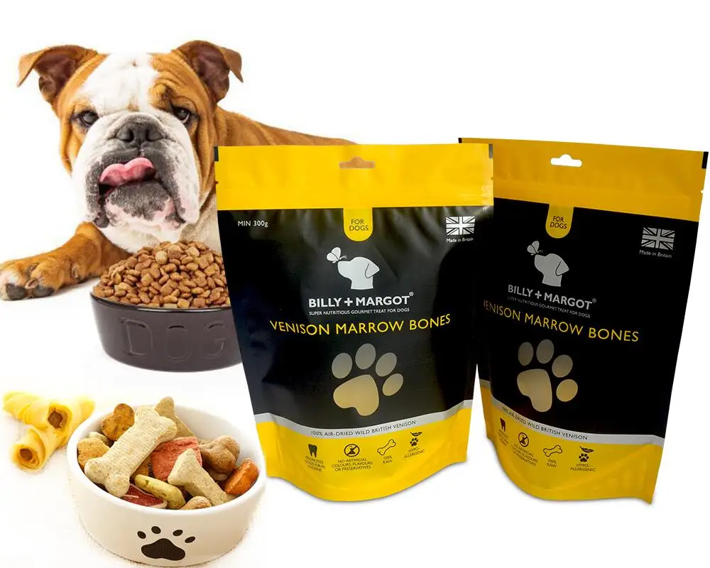 
Matte Surface Flat Bottom Stand Up Custom Printed Foil Laminated Pet Food Bag Top With Zipper And Tear Notch 