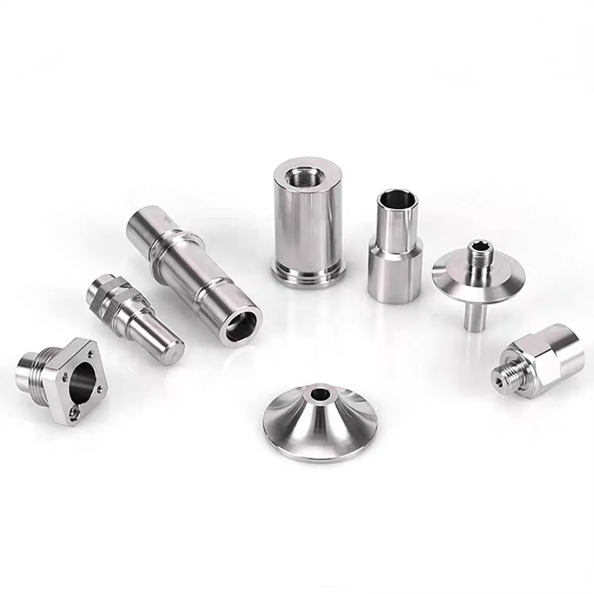 OEM Cnc обрабатывающие детали обрабатывающие компоненты, высококачественные механические детали, алюминиевое рабочее колесо, титановый анодированный алюминий