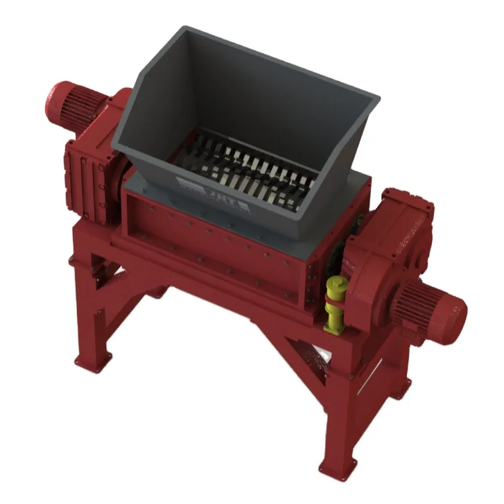 China Plastic Machinery Fair Pvc Pp Pe Big Plastic Pipe Board Profile Material Shredder Crusher Recycle Machine