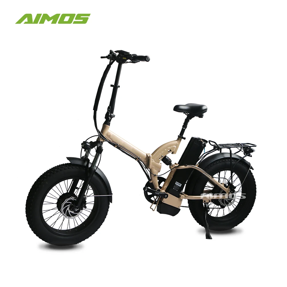 fat tire cruiser folding ebike beach bicycle bafang 48v 1000w china electric bike