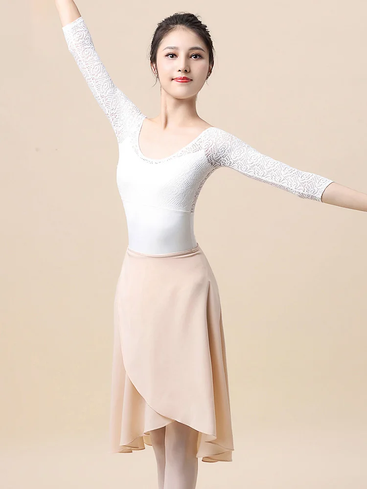 High Quality Customized Long Sleeve Ballet Leotards for Women & Girls Cotton Gymnastic Tights for Dance Training