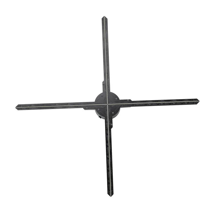 3D Holographic Display Fan 65Cm Style Hologram Led Display 3D Holographic Fan Advertising Machine