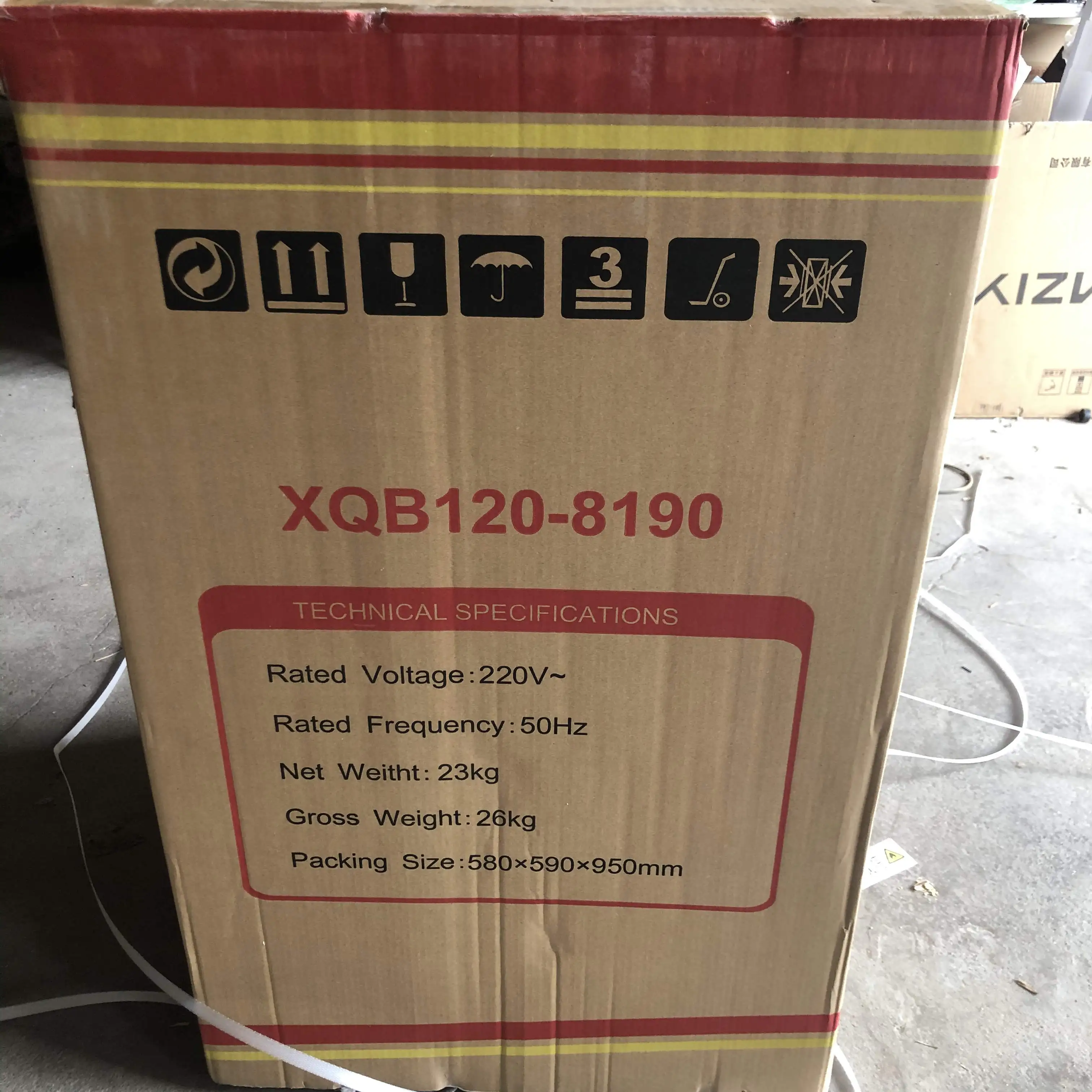 Hot automatic washing machine English 12kg wave wheel elution machine top loading washing machine