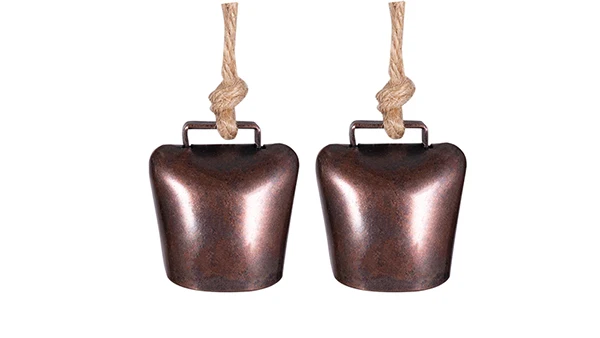 Pet Decoration Metal Crafts Cow Horse Sheep Grazing Iron Bells Cattle Farm Animal Loud Bronze Bell Cow Bell Noise Maker