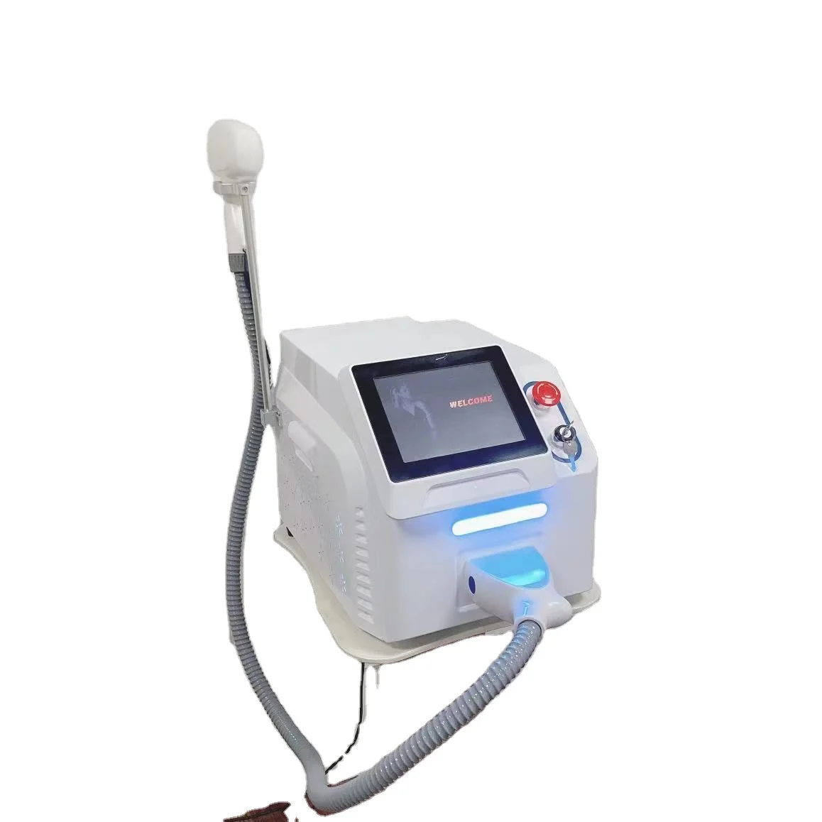 Бесплатная доставка, Мини-лазер ice 808 нм, 1064 нм, 755 нм, 810 нм для удаления волос, диодный лазер для депиляции, диодный Светодиодный лазер для удаления волос