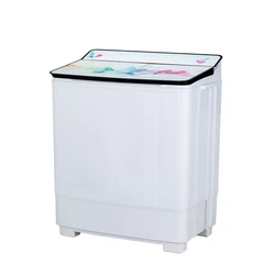 Top Open 12V DC Auto second-hand blanket clothes 8.5kgs RV Camping washing machines portable