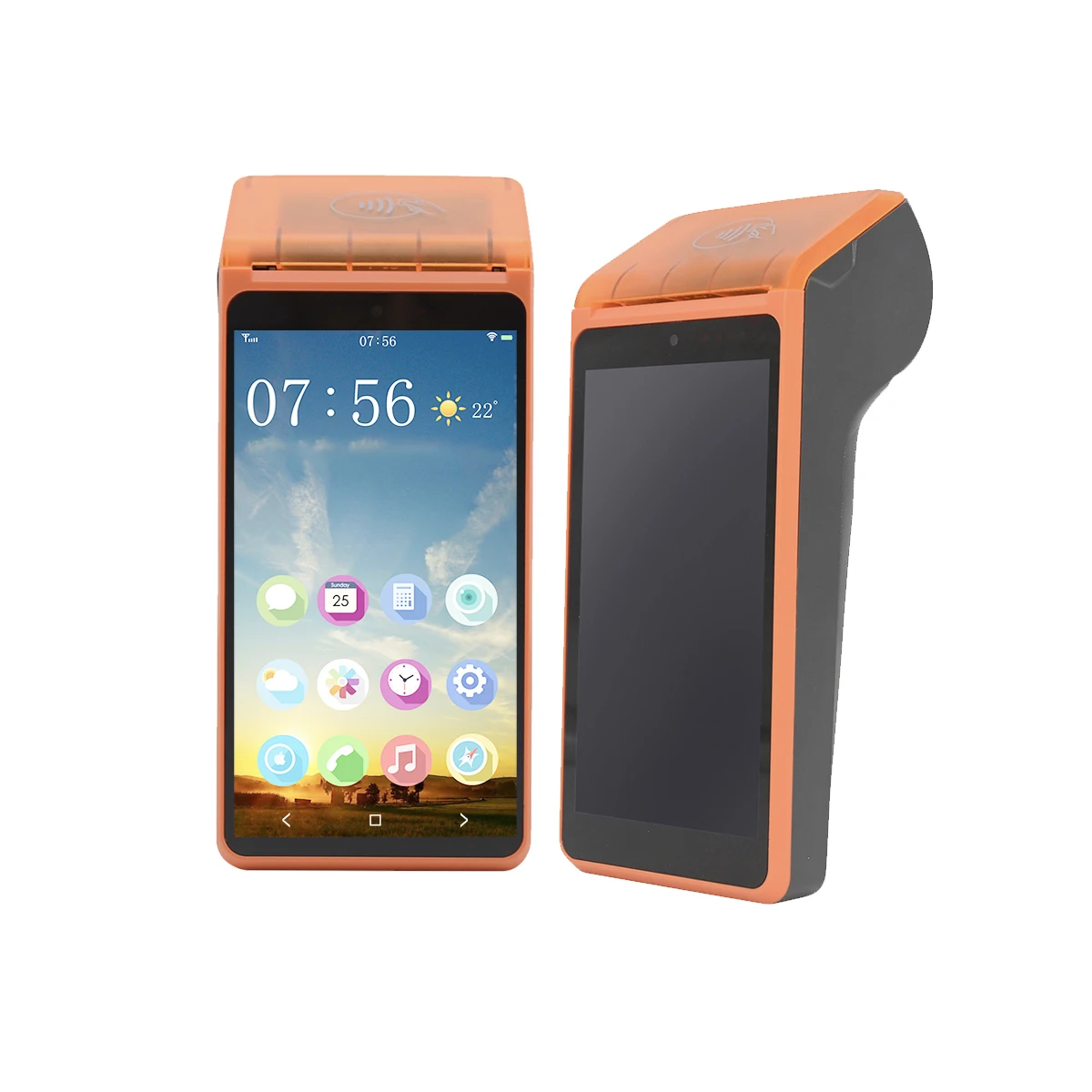 Нефинансовой мобильный рукоять сенсорный экран Смарт android OS11 pos терминал pos машина V7-N