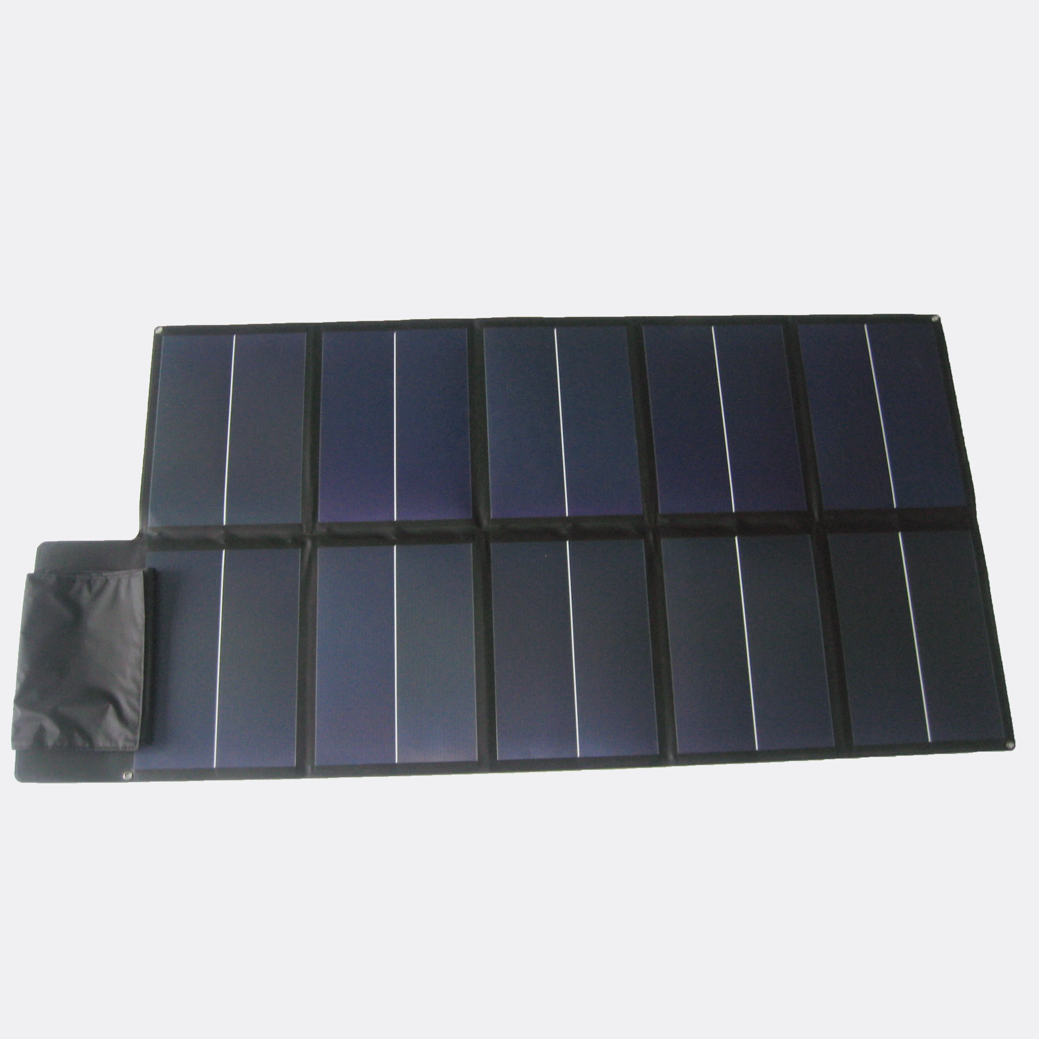 100% Bendable Flexible Portable Solar Panel Charger New Design With Fabric Overlap Long Life