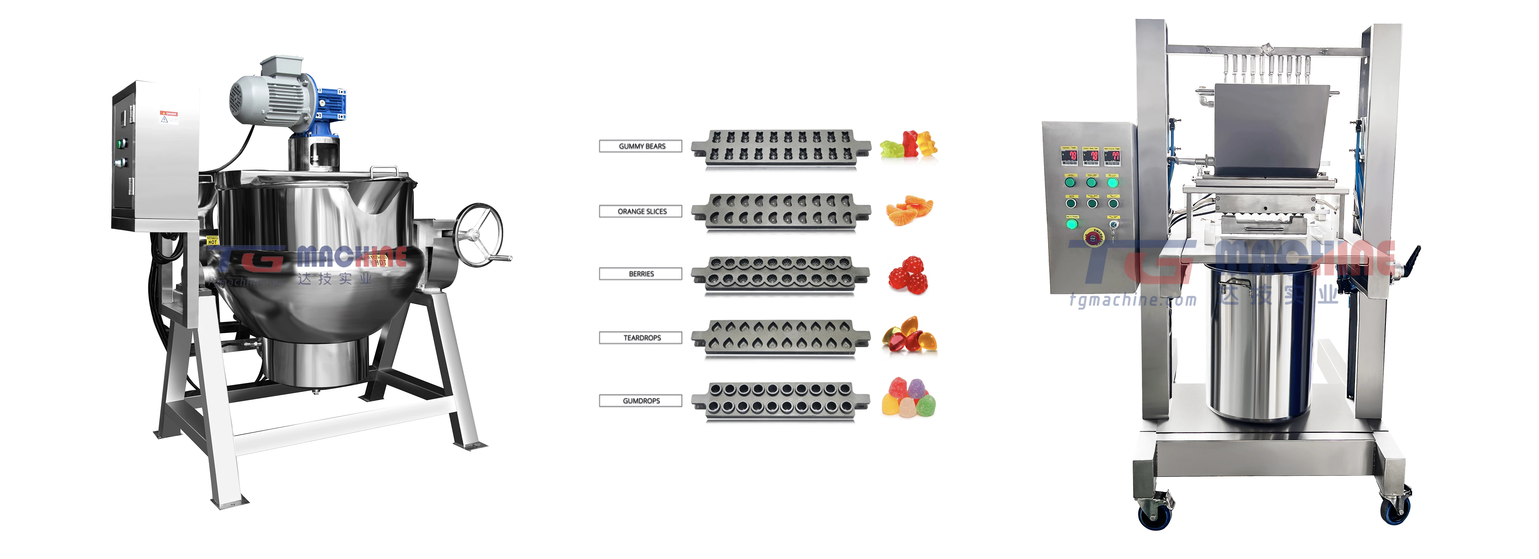 hot sale semi-automatic gummy hard candy lollipop making machine