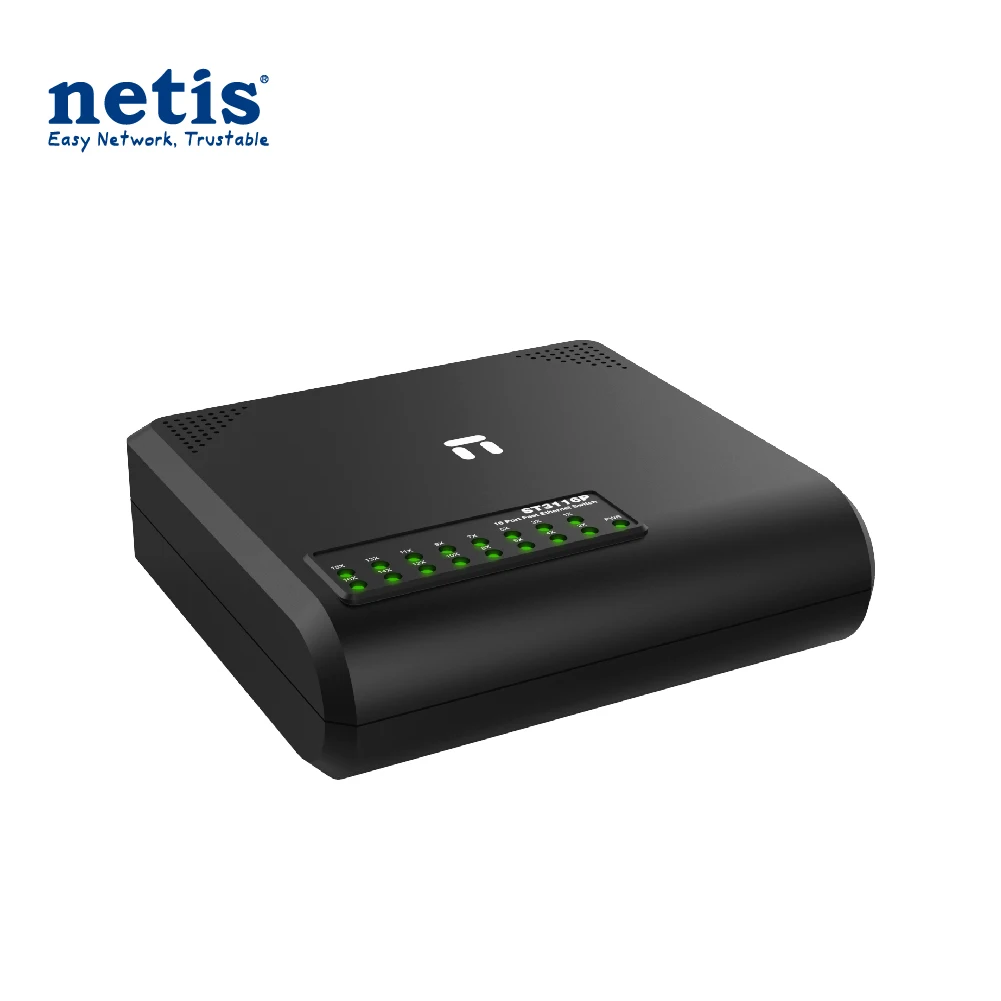  Горячие продажи Сделано в Китае 100 м переключатель 16 портов Быстрый Ethernet-коммутатор