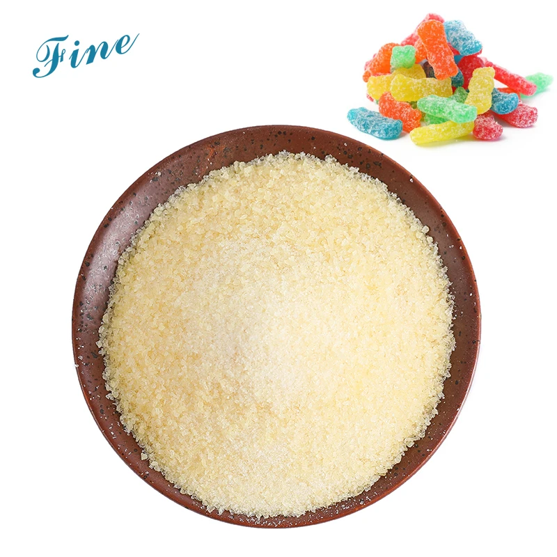 Hot Sale Good Quality Edible Gelatin Raw Material Food Additive For Sale