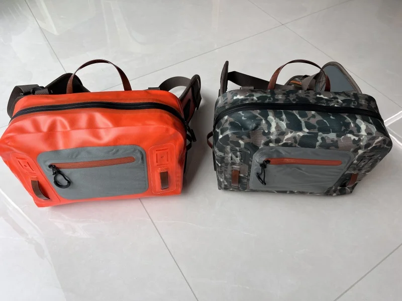 OEM 10L  waterproof fishing tackle box camping tackle waterproof Watertight bag pouch TPU welding lures fly fishing fanny pack