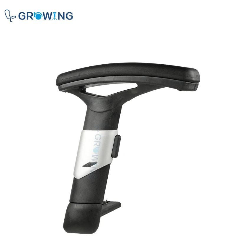Wholesale Multi-Functional Elite PU Armrest for Office Dining Chair Computer Parts with Comfortable Plastic Furniture Handle