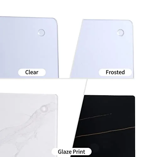 Tempered Glass Chopping Board for Kitchen in 15x12 inch Scratch, Heat, and Shatter Resistant, Easy to Clean and Durable bathroom mirror with led light a