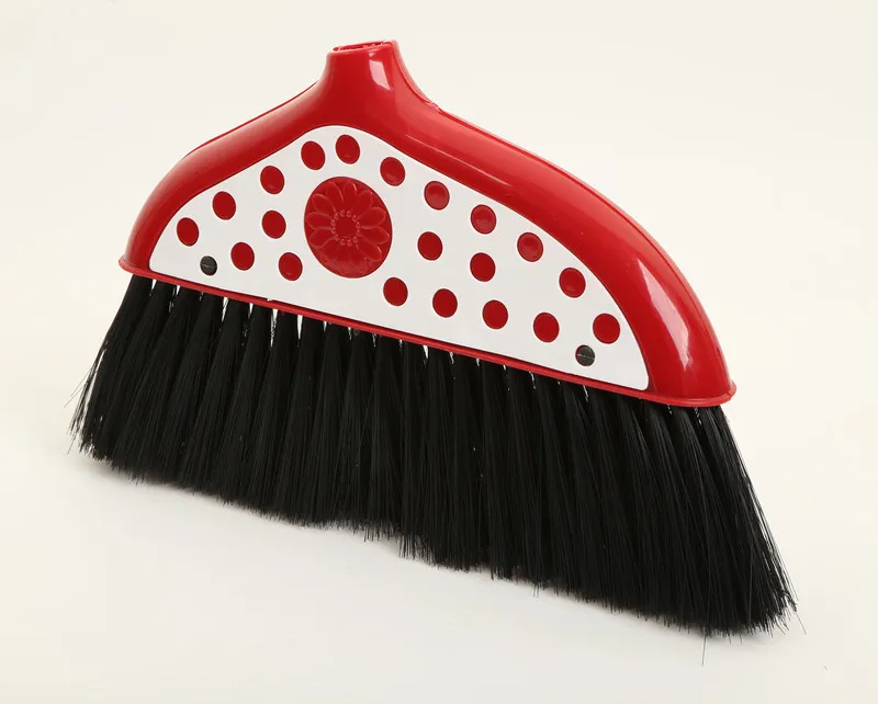 
Chinese Manufacturers Wholesale Plastic Colorful Plume Broom with Metal Broom Stick 2021 