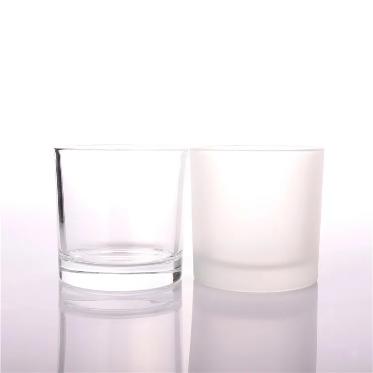 Роскошные пустые бетонные матовые черные стеклянные банки для свечей BOYE с пользовательским логотипом