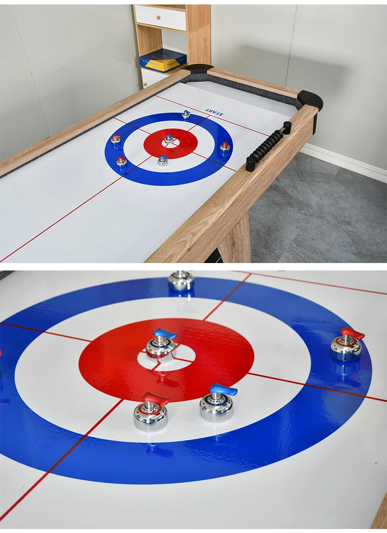 9ft Curling game table shuffleboard table
