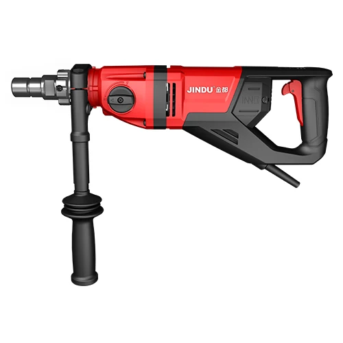 2000W Handheld Soft Impact Core Drill Machine for dry drilling  - Two speeds with leveling light, safer anti-reverse design