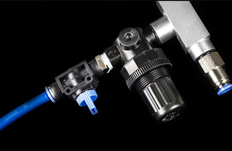 1200ml 1:1 dual Pneumatic caulking gun two-component air glue gun for polyurea spraying