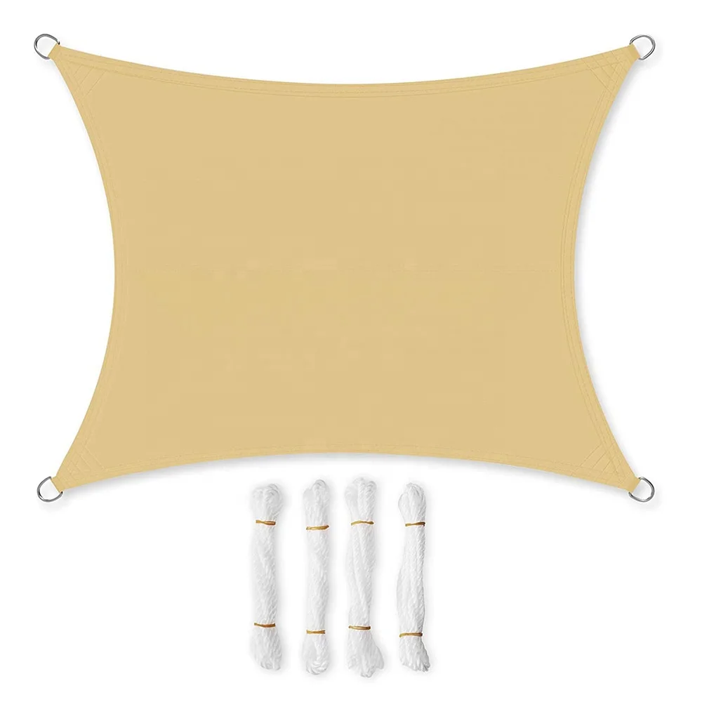 
2020 Hot Selling Garden Outdoor Customized Rectangular shade sail 