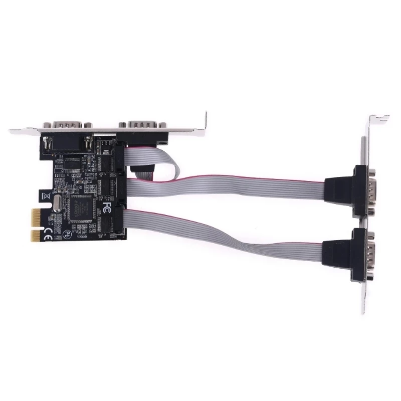 TXB071 PCI Express Add on Card 4 порта последовательные переходные карты мульти RS232 DB9
