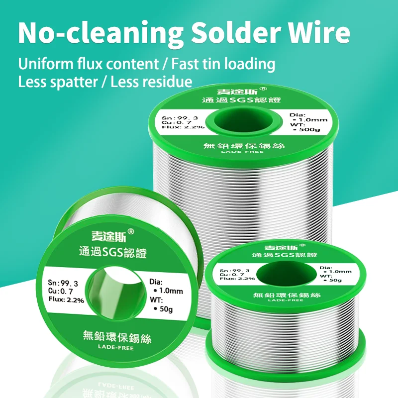 Myto 500g solder wire 0.6mm 0.8mm 1.0mm 1.2mmsn45pb55 super solder wire solder tin