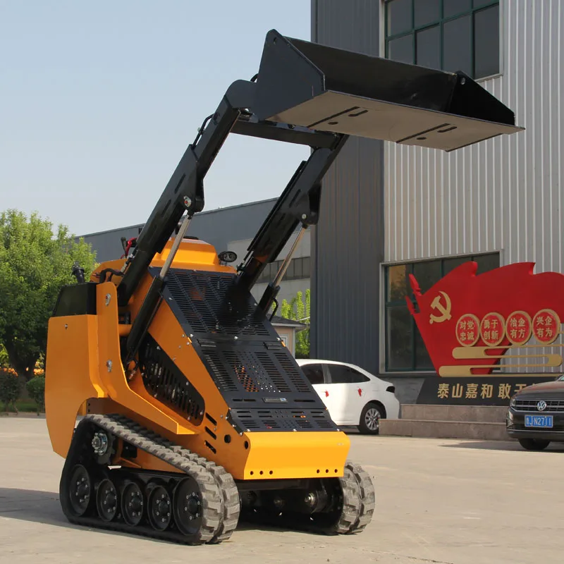 China Factory LOONGSHEEN Mini Skid Steer Mini Track Loader Cheap Mini skid steer loader For Sale