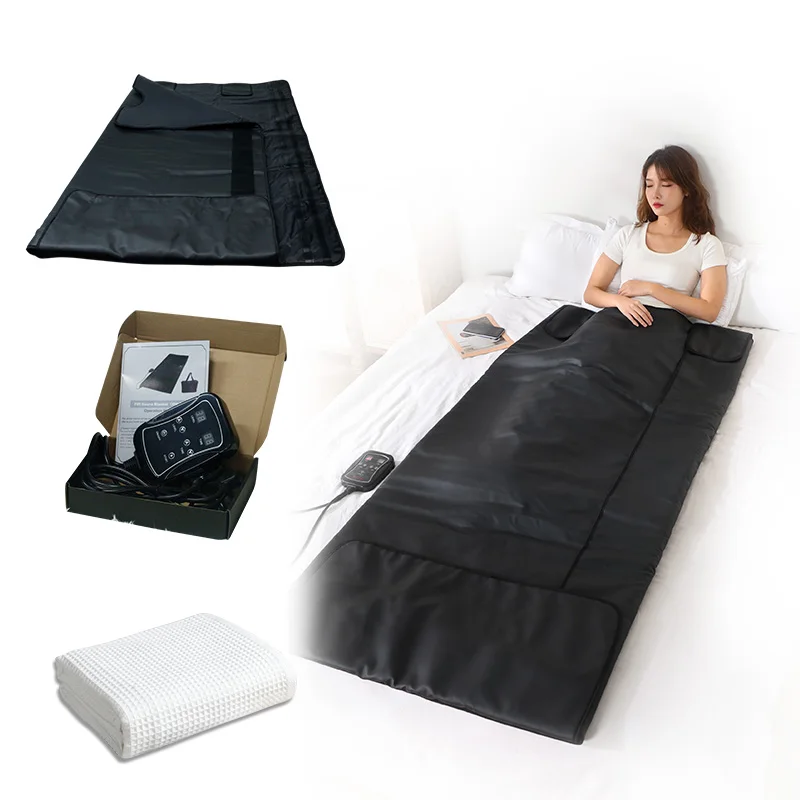 BTWS Full body Big Size Portable Ozone Steam Sauna thermal foil sauna blanket for detox & weight loss