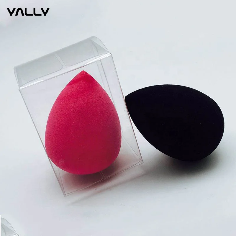 
Hot custom silicone sponge cleaner holder gift set latex free cosmetic make up sponge private label beauty packaging blender 