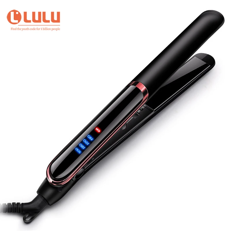 
Professional Hair Straightener Curler Portable, Best Electric 2 In 1 Machine Hair Straightener/ 