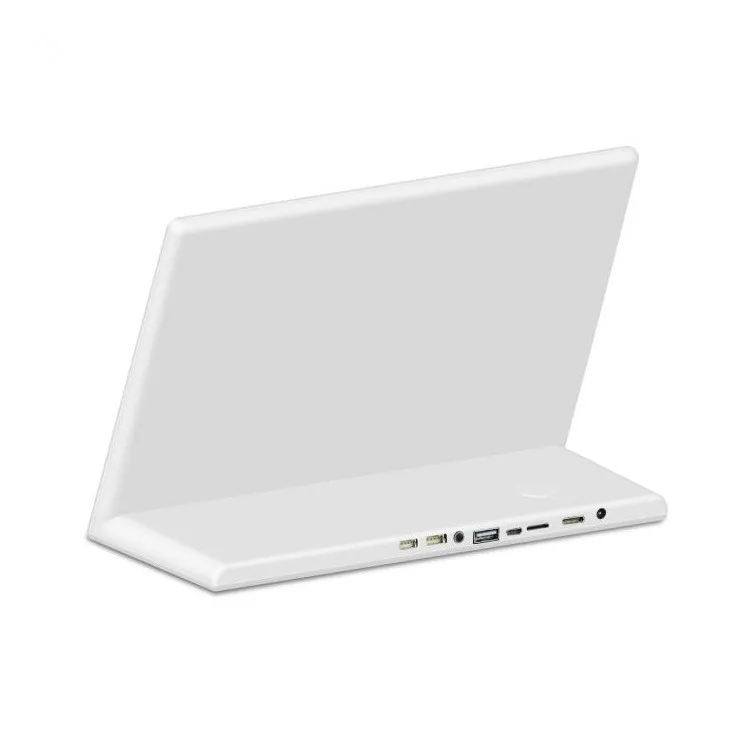 7 inch L Shape customer feedback machine Monitor for Android Wifi Display Advertising kiosk