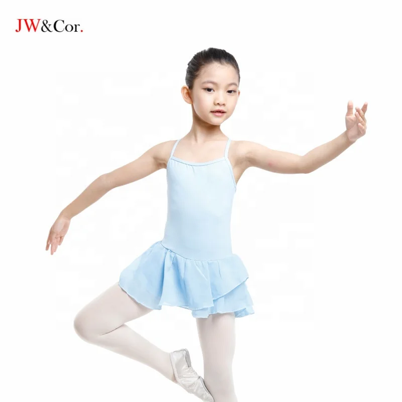 JW индивидуальный логотип частная марка Детская Одежда для танцев девочек балетное трико лифчик с