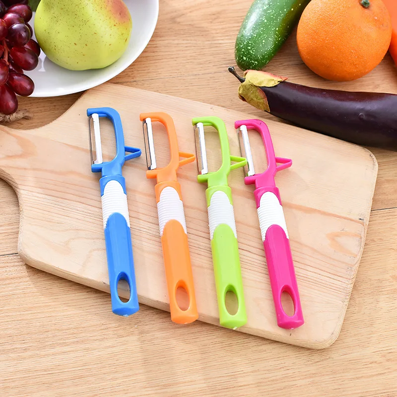 Factory Direct Stainless steel kitchen tools grater kitchen plastic peeler multipurpose vegetable and fruit peeler kitchen