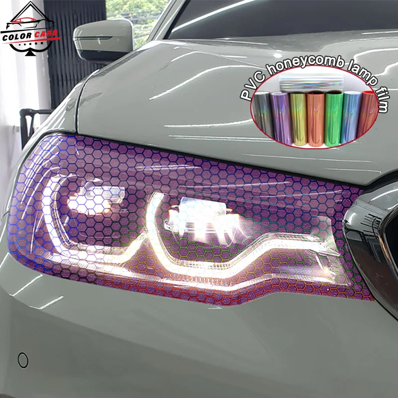 Laser Purple Mutil Colors Car Decoration Chameleon Headlight Tint Car Lamp Film