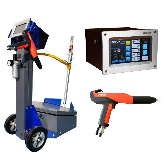 Box Feed Powder Coating Spray Gun S20 with vibration base
