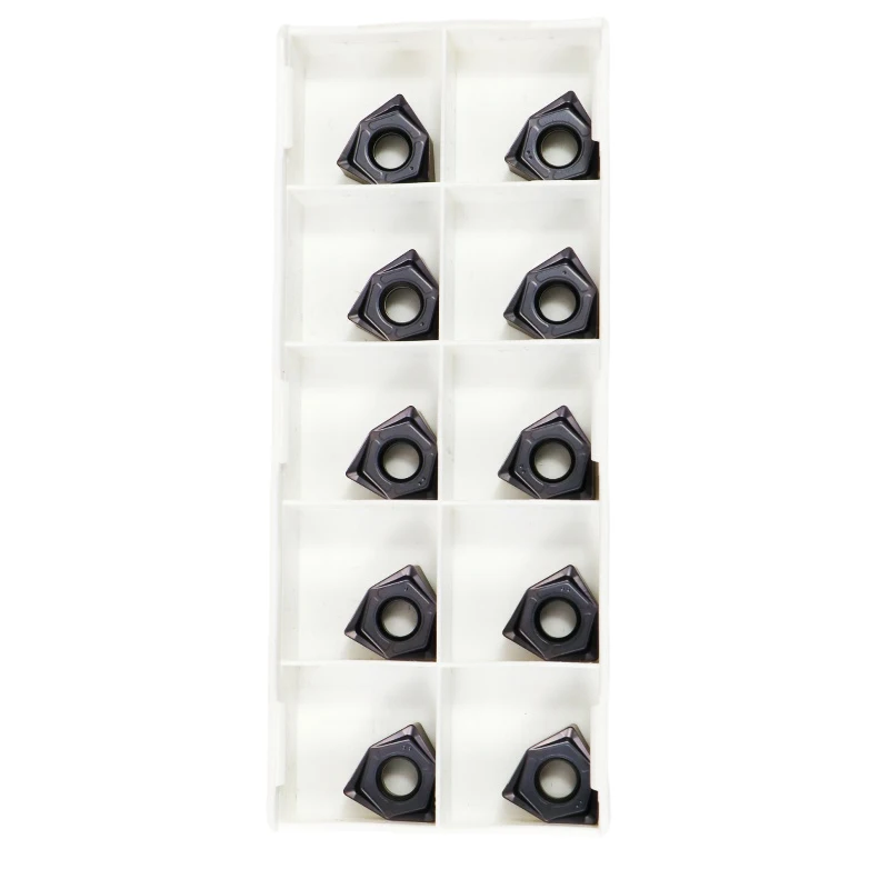 WNMU 080608PTN CM TE1008 Tungsten Cemented Carbide PVD Coating Milling Inserts CNC Lathe Cutting Tools